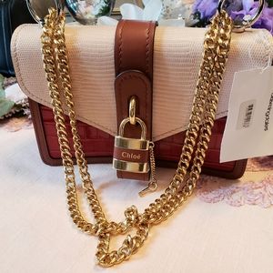 Chloe Aby Lock Small Shoulder Bag  New